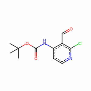 tert-Butyl (2-chloro-3-formylpyridin-4-yl)carbamate
