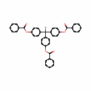 (Bromomethanetriyl)Tris(Benzene-4,1-Diyl) Tribenzoate