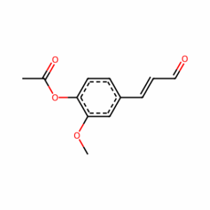 (2E)-3-[4-(Acetyloxy)-3-methoxyphenyl]-2-propenal