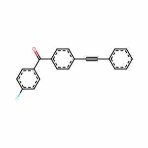(4-Fluorophenyl)(4-(phenylethynyl)phenyl)methanone