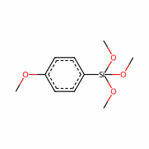 Trimethoxy(4-methoxyphenyl)silane