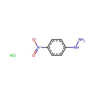 Hydrazine, (4-nitrophenyl)-, hydrochloride (1:1)