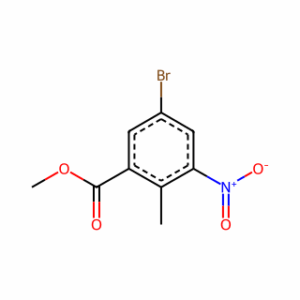Methyl 5-bromo-2-methyl-3-nitrobenzoate