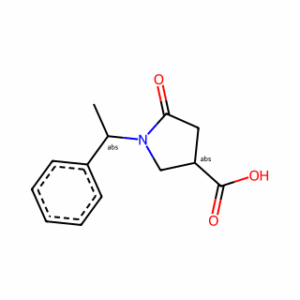 (R)-1-[1-(R)-Phenylethyl]-5-oxopyrrolidine-3-carboxylic acid