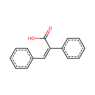 (2E)-2,3-diphenylprop-2-enoic acid