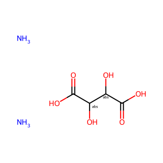 L-Tartaric acid ammonium salt