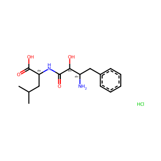 (S)-2-((2S,3R)-3-Amino-2-hydroxy-4-phenylbutanamido)-4-methylpentanoic acid hydrochloride