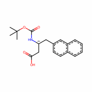 (R)-3-((Tert-Butoxycarbonyl)Amino)-4-(Naphthalen-2-Yl)Butanoic Acid