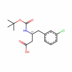 (R)-3-((Tert-Butoxycarbonyl)Amino)-4-(3-Chlorophenyl)Butanoic Acid