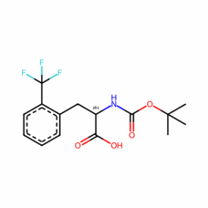 (R)-2-((tert-butoxycarbonyl)amino)-3-(2-(trifluoromethyl)phenyl)propanoic acid