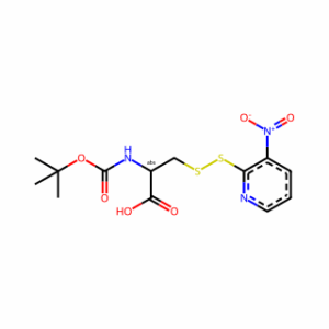 L-Alanine, N-[(1,1-dimethylethoxy)carbonyl]-3-[(3-nitro-2-pyridinyl)dithio]-