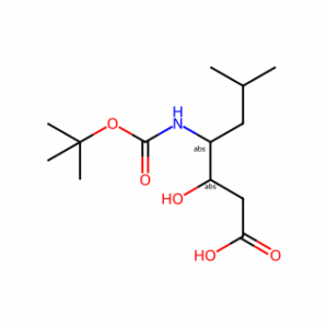 (3S,4S)-4-((tert-Butoxycarbonyl)amino)-3-hydroxy-6-methylheptanoic acid