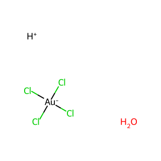 Hydrogen tetrachloroaurate hydrate