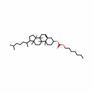 (3S,8S,9S,10R,13R,14S,17R)-10,13-Dimethyl-17-((R)-6-methylheptan-2-yl)-2,3,4,7,8,9,10,11,12,13,14,15,16,17-tetradecahydro-1H-cyclopenta[a]phenanthren-3-yl heptyl carbonate