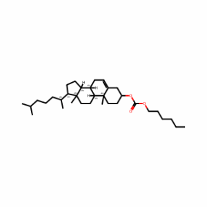(3S,8S,9S,10R,13R,14S,17R)-10,13-Dimethyl-17-((R)-6-methylheptan-2-yl)-2,3,4,7,8,9,10,11,12,13,14,15,16,17-tetradecahydro-1H-cyclopenta[a]phenanthren-3-yl hexyl carbonate