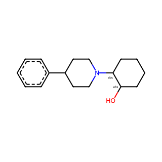 (1S,2S)-2-(4-Phenyl-1-piperidinyl)cyclohexanol