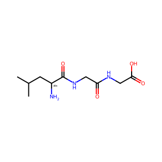 (R)-2-(2-(2-Amino-4-methylpentanamido)acetamido)acetic acid