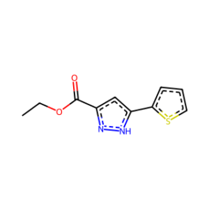 Ethyl 5-thien-2-yl-1H-pyrazole-3-carboxylate