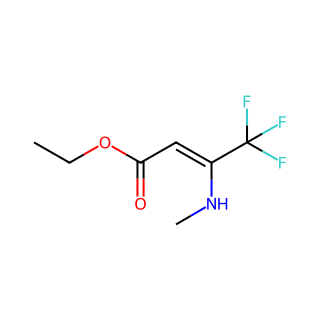 Ethyl 4,4,4-trifluoro-3-(methylamino)but-2-enoate