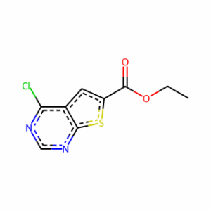 Thieno[2,3-d]pyrimidine-6-carboxylic acid, 4-chloro-, ethyl ester