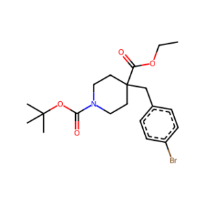 Ethyl n-boc-4-(4-bromobenzyl)piperidine-4-carboxylate