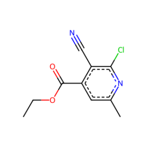 Ethyl-2-chloro-3-cyano-6-methylisonicotinate