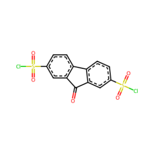 Fluoren-9-one-2,7-disulfonyl chloride