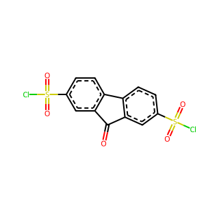 Fluoren-9-one-2,7-disulfonyl chloride