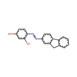Fluorene-2-azo-2′,4′-dihydroxybenzene