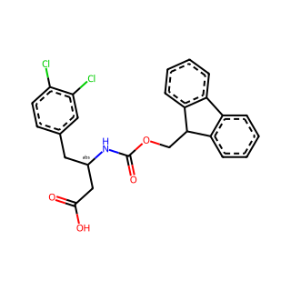(R)-3-((((9H-Fluoren-9-yl)methoxy)carbonyl)amino)-4-(3,4-dichlorophenyl)butanoic acid