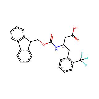 (S)-3-((((9H-Fluoren-9-yl)methoxy)carbonyl)amino)-4-(2-(trifluoromethyl)phenyl)butanoic acid