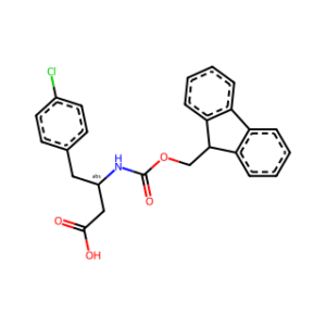 (S)-3-((((9H-Fluoren-9-yl)methoxy)carbonyl)amino)-4-(4-chlorophenyl)butanoic acid