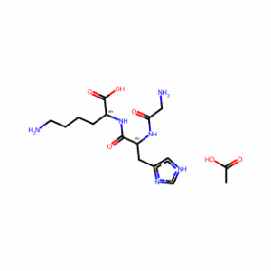 (S)-6-Amino-2-((S)-2-(2-aminoacetamido)-3-(1H-imidazol-4-yl)propanamido)hexanoic acid compound with acetic acid (1:1)
