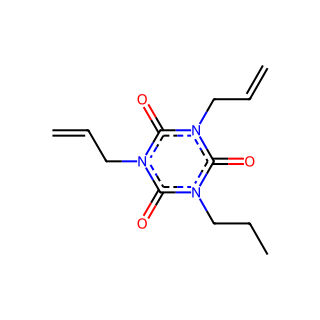 Isocyanuric acid diallyl N-propyl ester