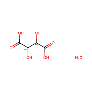(2R,3S)-2,3-Dihydroxysuccinic acid hydrate