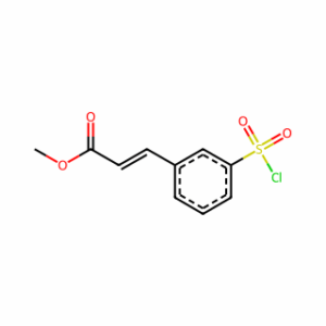 (E)-Methyl 3-(3-(Chlorosulfonyl)Phenyl)Acrylate