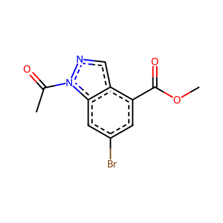 Methyl 1-acetyl-6-bromo-1H-indazole-4-carboxylate