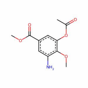 Methyl 3-Acetoxy-5-amino-4-methoxybenzoate