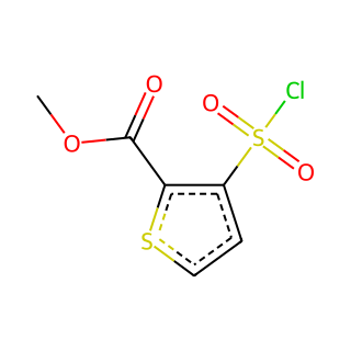 Methyl 3-(chlorosulfonyl)thiophene-2-carboxylate