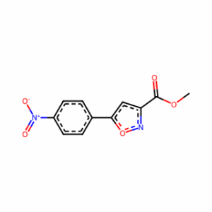Methyl 5-(4-nitrophenyl)isoxazole-3-carboxylate