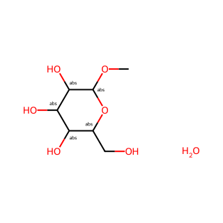 (2R,3R,4S,5R,6S)-2-(Hydroxymethyl)-6-Methoxytetrahydro-2H-Pyran-3,4,5-Triol Hydrate