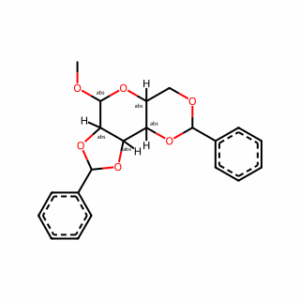Methyl 2,3:4,6-Di-O-benzylidene-alpha-D-mannopyranoside