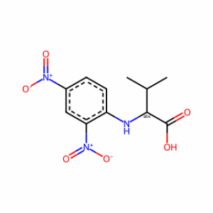 (2S)-2-[(2,4-dinitrophenyl)amino]-3-methylbutanoic acid