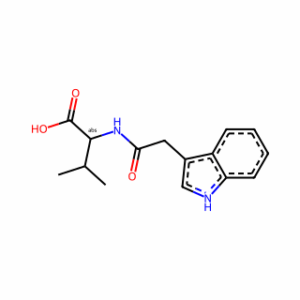 L-Valine, N-[2-(1H-indol-3-yl)acetyl]-