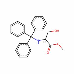 Methyl 3-hydroxy-2-(tritylamino)propanoate