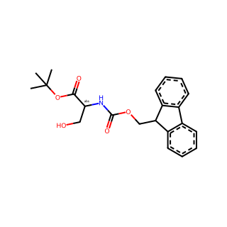 (S)-tert-Butyl 2-((((9H-fluoren-9-yl)methoxy)carbonyl)amino)-3-hydroxypropanoate