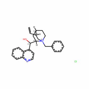 (2S,4S,5R)-1-Benzyl-2-((R)-hydroxy(quinolin-4-yl)methyl)-5-vinylquinuclidin-1-ium chloride