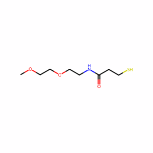 α-[2-[(3-Mercapto-1-oxopropyl)amino]ethyl]-ω-methoxypoly(oxy-1,2-ethanediyl)