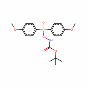 tert-Butyl (bis(4-methoxyphenyl)phosphoryl)oxycarbamate