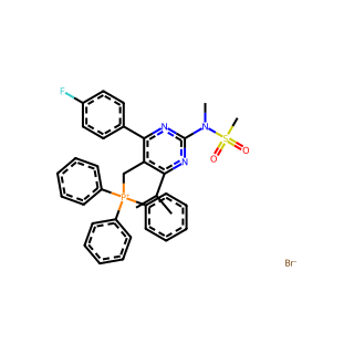 ((4-(4-Fluorophenyl)-6-isopropyl-2-(N-methylmethylsulfonamido)pyrimidin-5-yl)methyl)triphenylphosphonium bromide
